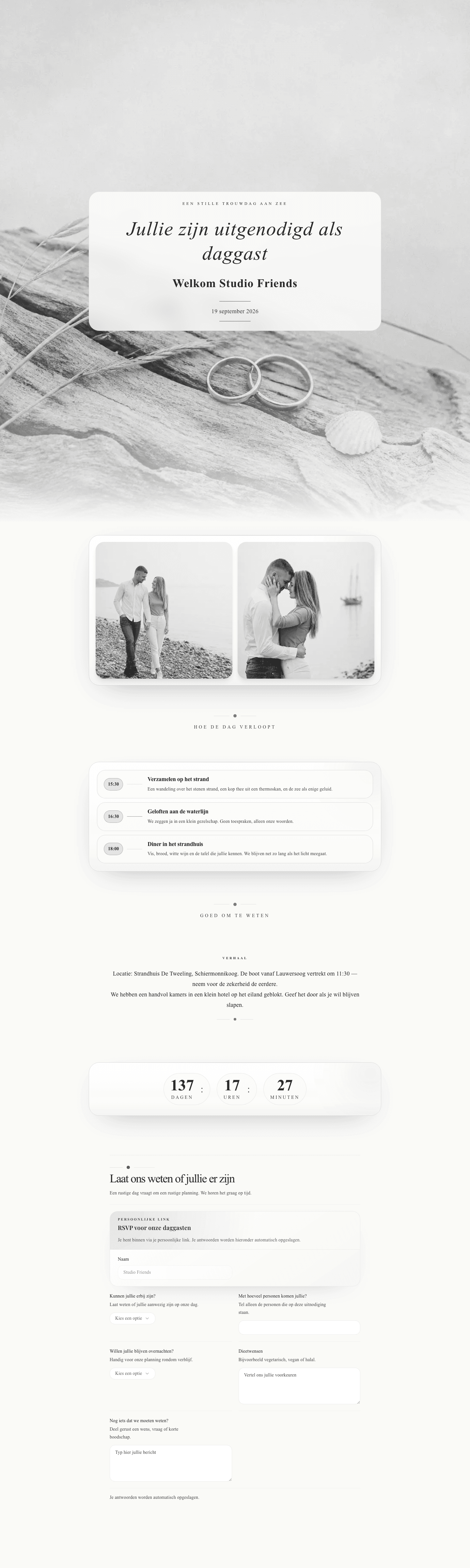 Voorbeeld Suzan & Freek — Romantische lente-bruiloft